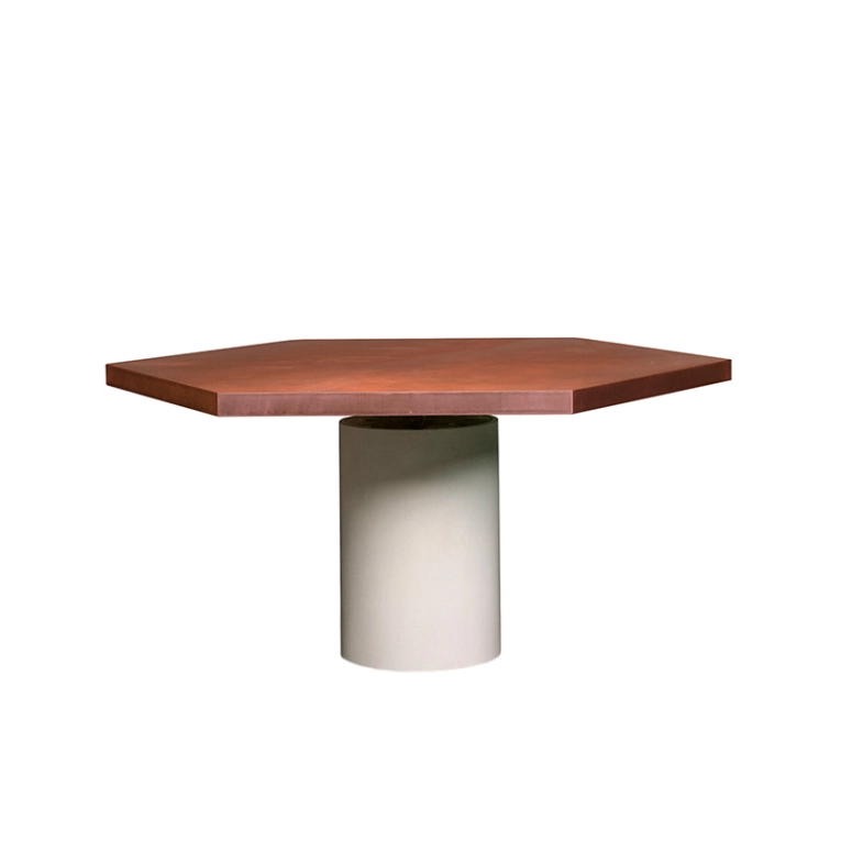 Table JUPITER L 160 Cuivre antique BAXTER MADE IN ITALY