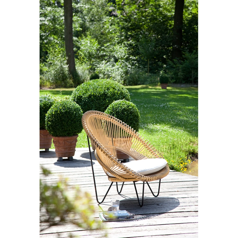 Fauteuil extérieur Fauteuil ROY COCOON Camel VINCENT SHEPPARD