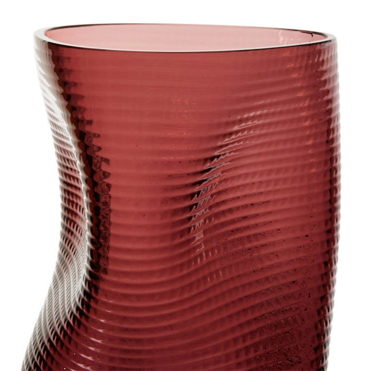 Vase Vase CORAL H 34 Amethyste transparent CASSINA