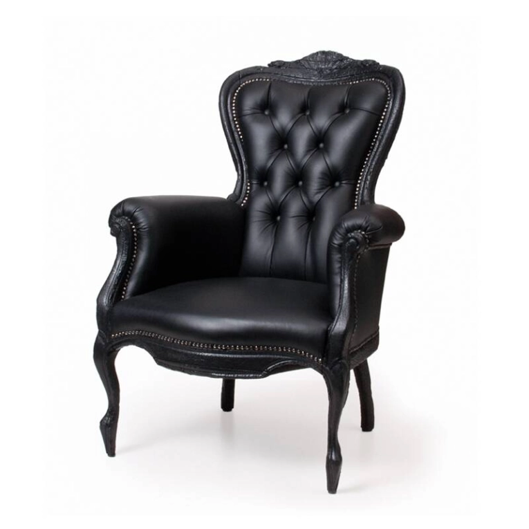 Fauteuil SMOKE CHAIR Noir MOOOI