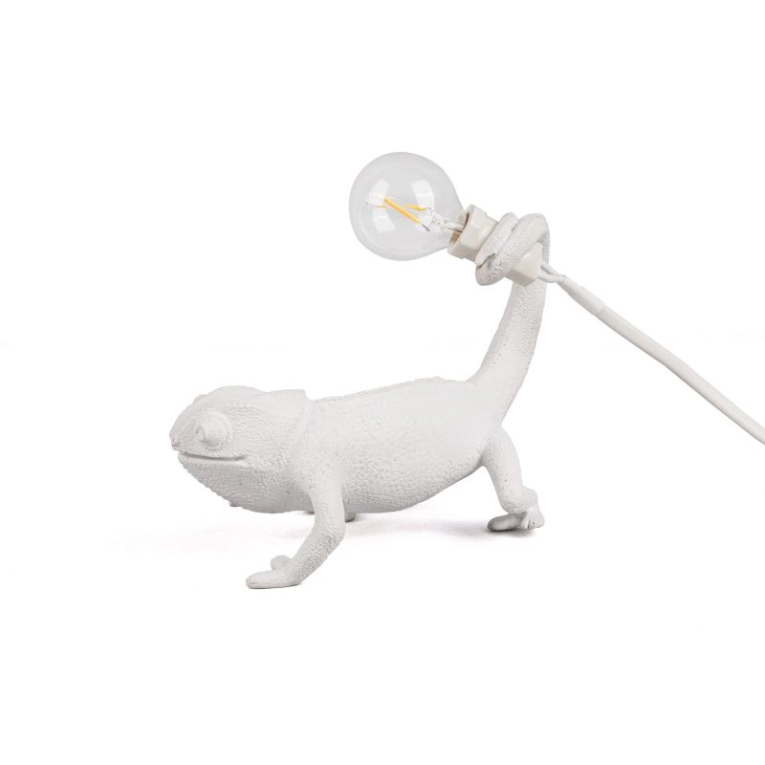 Lampe à poser CHAMELEON STILL USB Blanc SELETTI