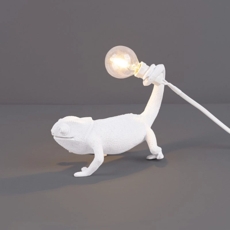 Lampe à poser CHAMELEON STILL USB Blanc SELETTI