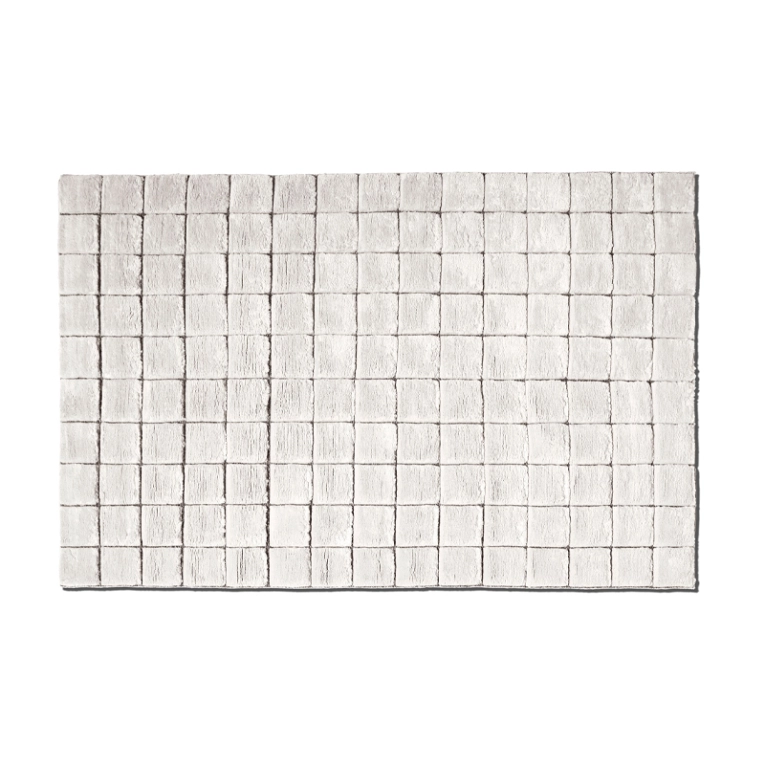 Tapis Tapis SAHARA GRID 300x200 Gris glace CASSINA