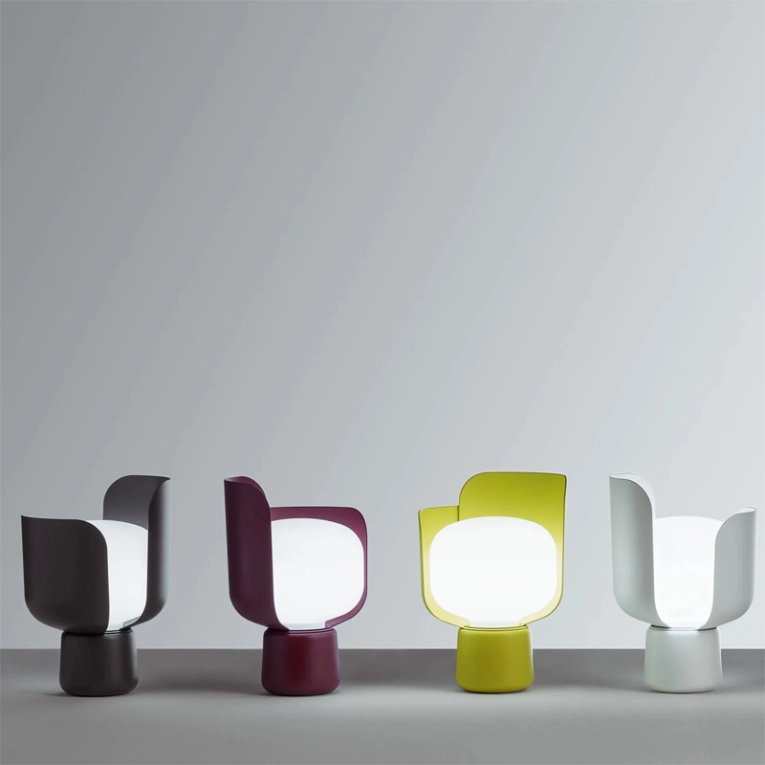 Lampe à poser BLOM Jaune FONTANA ARTE