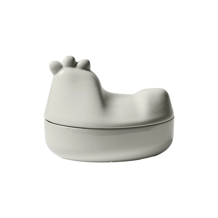 Plateau, plat Récipient TAAC CHICKEN Craie CASSINA
