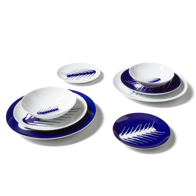 Assiette Set de 2 assiettes creuses Ø 20 LE MONDE DE CHARLOTTE PERRIAND CASSINA