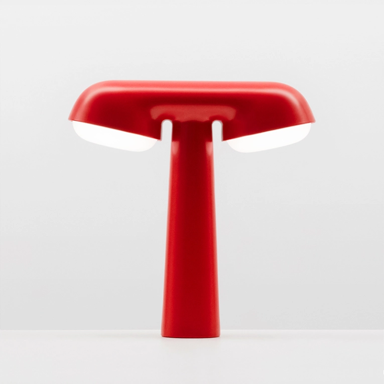Lampe à poser TGV Rouge MOUSTACHE