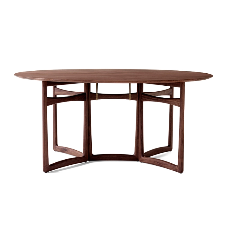 Table DROP LEAF DINING HM6 Noyer AND TRADITION