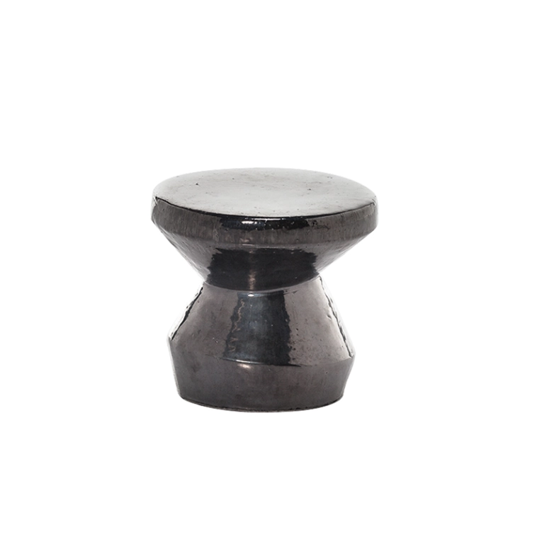 Table basse extérieur Guéridon INOUT 47 Gris anthracite GERVASONI