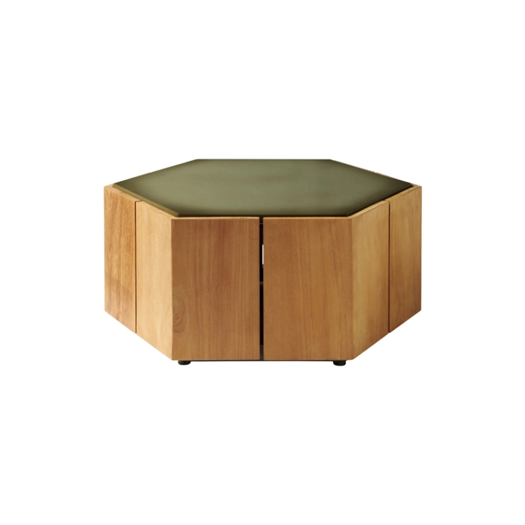 Table basse extérieur Table basse HEXAGON Mousse TRIBU