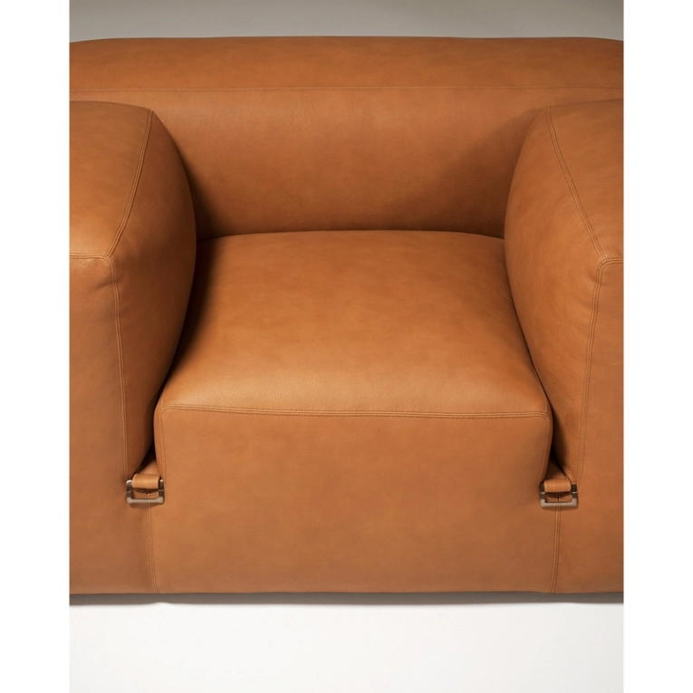 Fauteuil LE MURA Cuir Zahir 10 TACCHINI