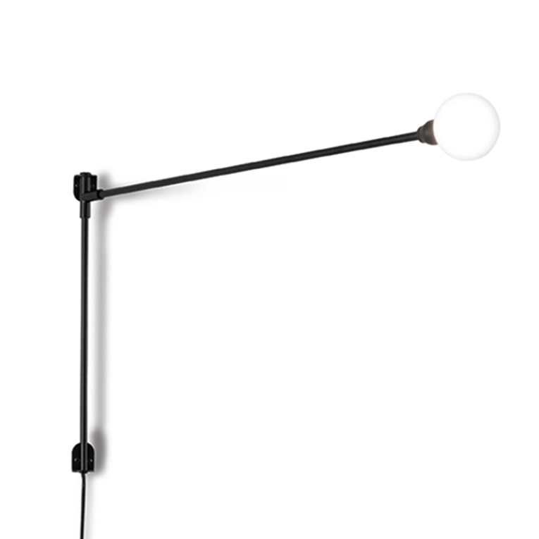 Applique POTENCE PIVOTANTE MINI Noir NEMO LIGHTING