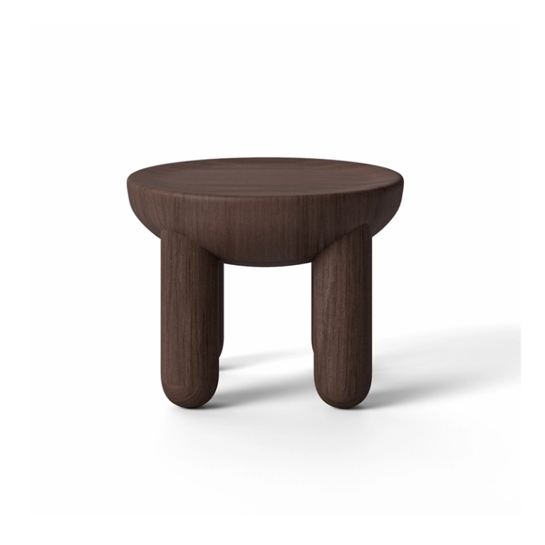 Table basse FREYJA 2 Frêne teinté marron NOOM HOME