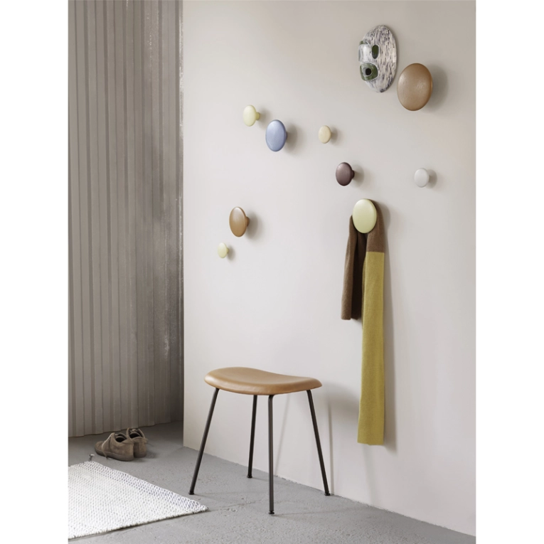 Patère Design Patère DOTS Ø 13 Bleu pâle MUUTO