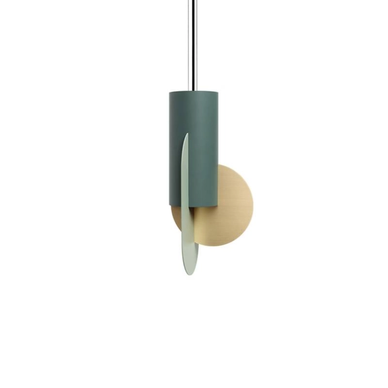 Suspension SUPREMATIC CS5 THREE Vert pin, vert sauge, laiton NOOM HOME