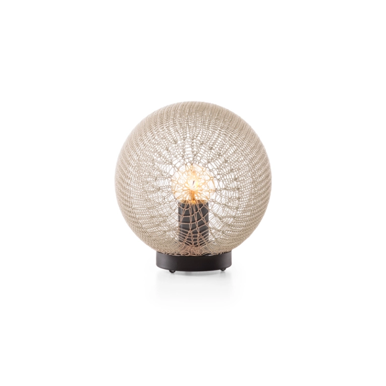 Lampe à poser MADAME LATOQUE Ø 30 Lin TRIBU