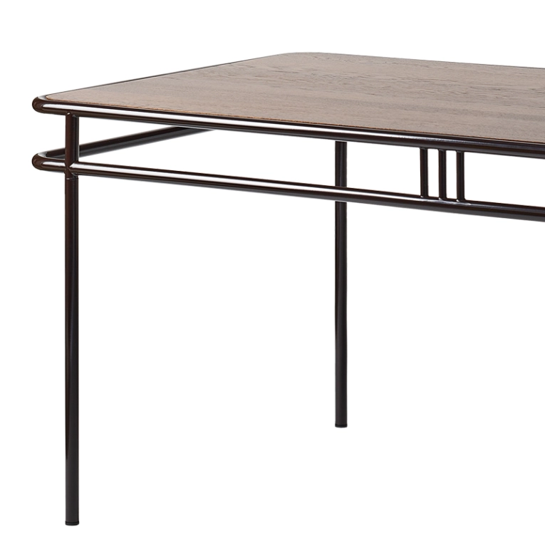 Table UD plateau chêne Brun noir TOLIX