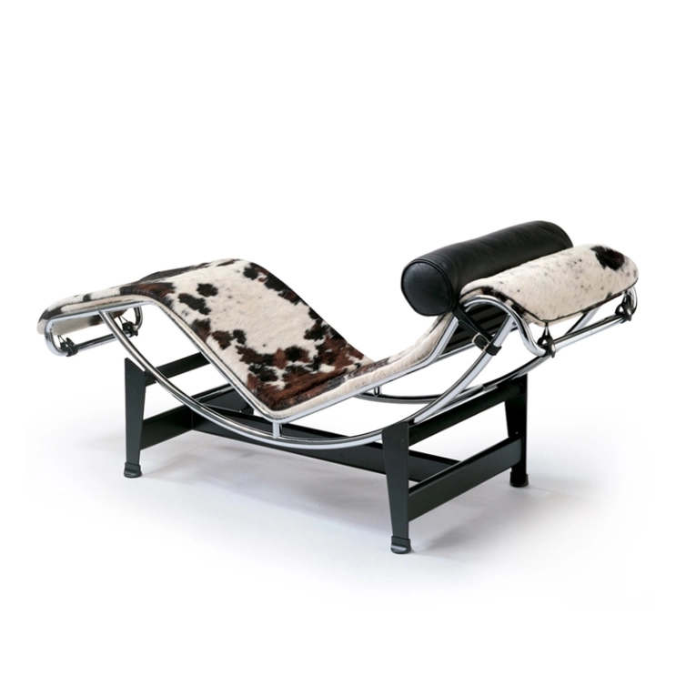 Fauteuil 4 Chaise Longue À Réglage Continu Durable Peau Tachetée CASSINA