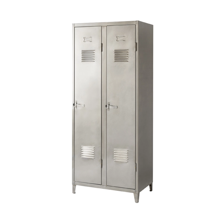 Meuble de rangement Penderie vestiaire B2 Brut verni TOLIX