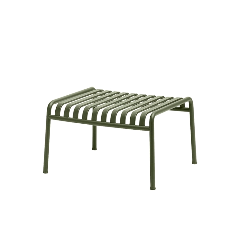 Pouf PALISSADE OTTOMAN Vert olive HAY