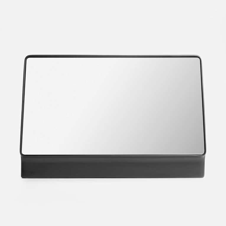 Miroir Miroir LUCARNE L Noir MOUSTACHE