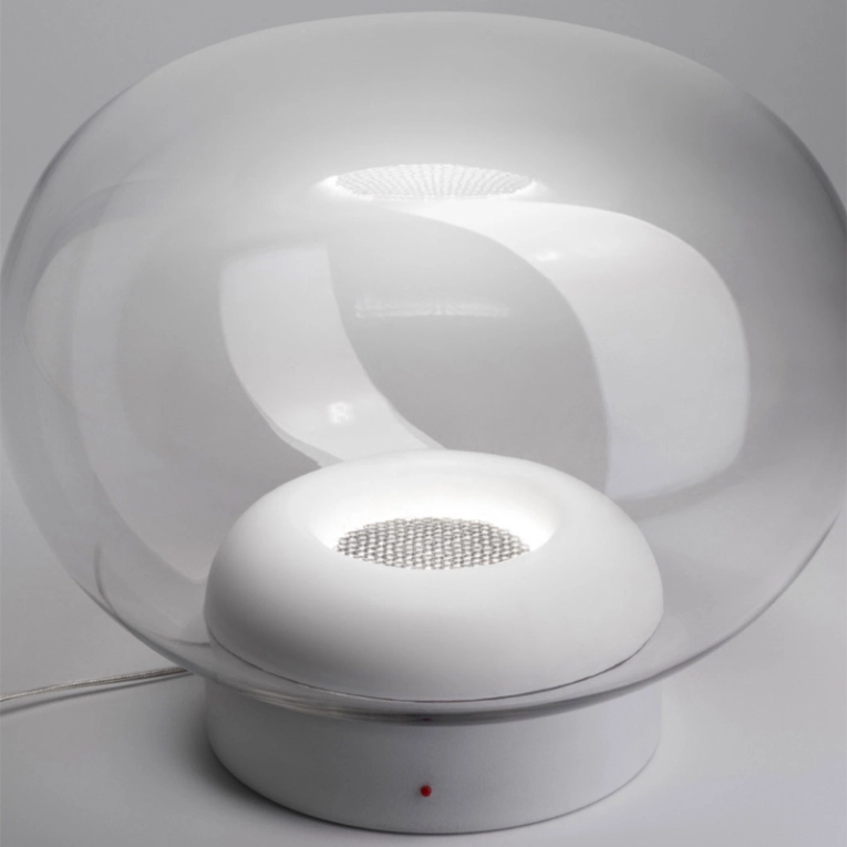 Lampe à poser LA MARIÉE Blanc/Transparent STILNOVO