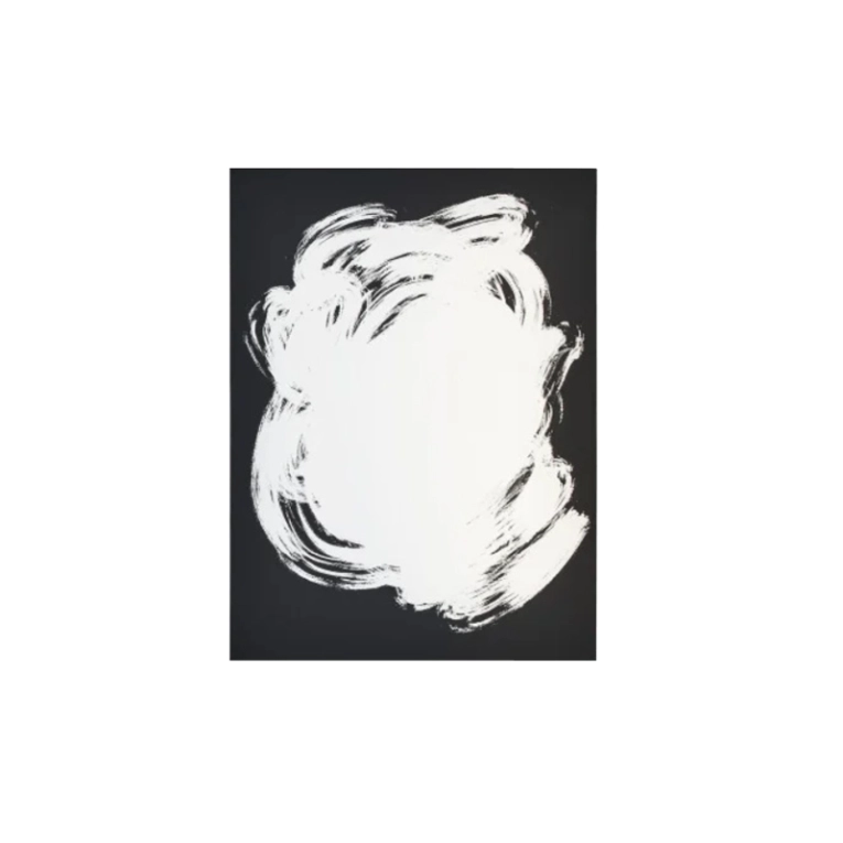 Miroir Miroir SCRIBBLE 75x100 Noir GLAS ITALIA