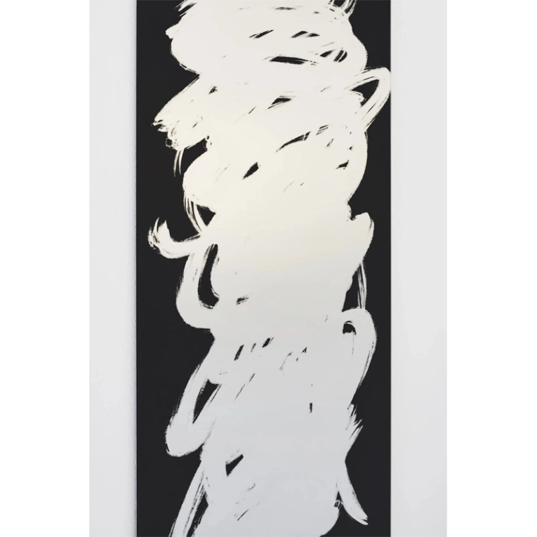 Miroir Miroir SCRIBBLE 80x180 Noir GLAS ITALIA