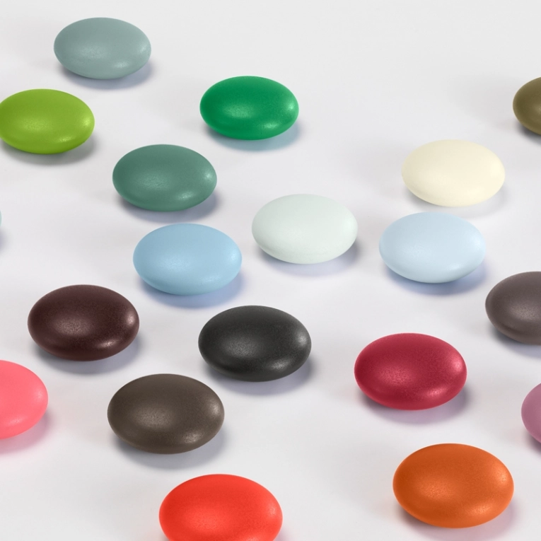 Objet pratique Set de 5 aimants MAGNET DOTS Brun VITRA
