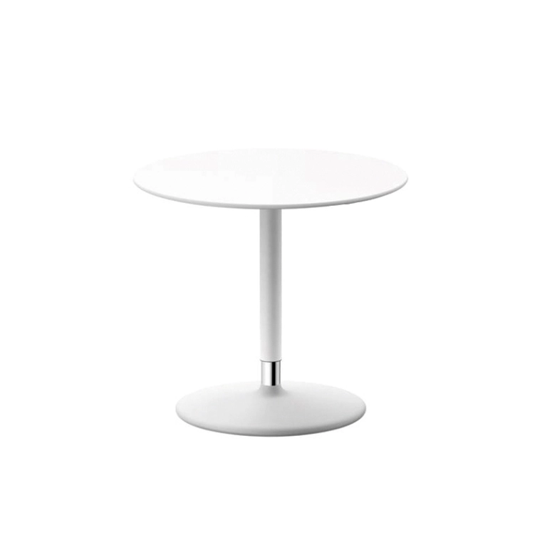 Table d'appoint guéridon PIX réglable en hauteur Blanc ARPER