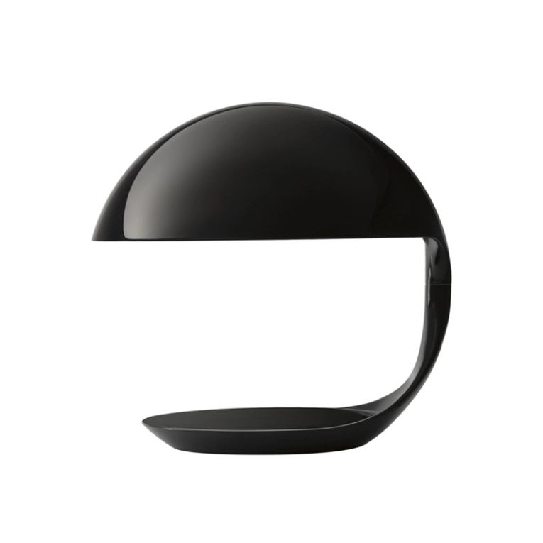 Lampe à poser COBRA Noir brillant MARTINELLI LUCE