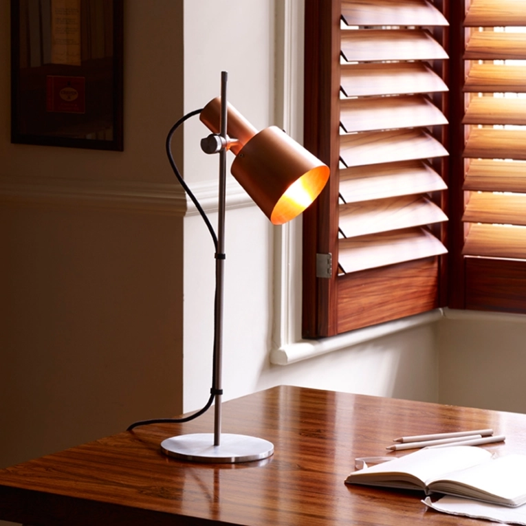 Lampe à poser CHESTER Cuivre ORIGINAL BTC