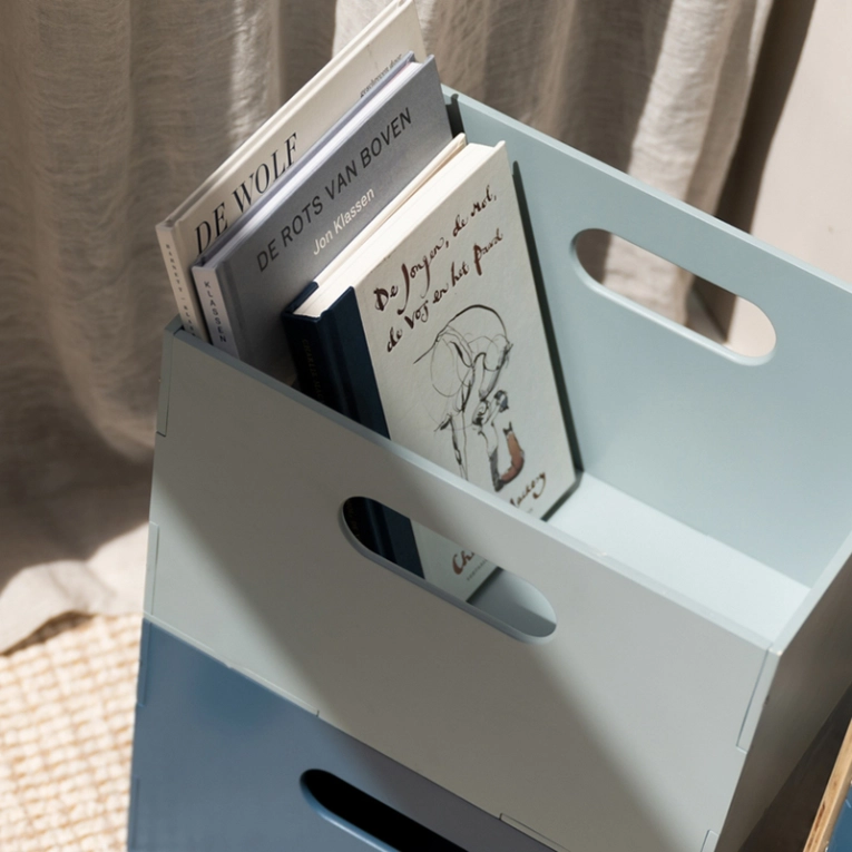 Rangement enfant Boite KIDDO Vert olive NOFRED