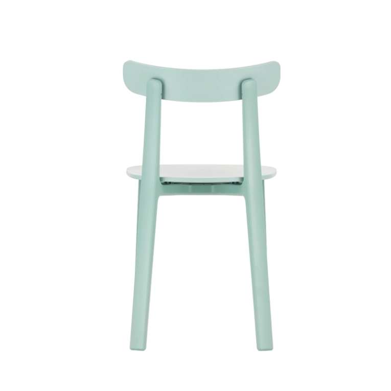 Chaise ALL PLASTIC CHAIR APC Gris bleuté VITRA