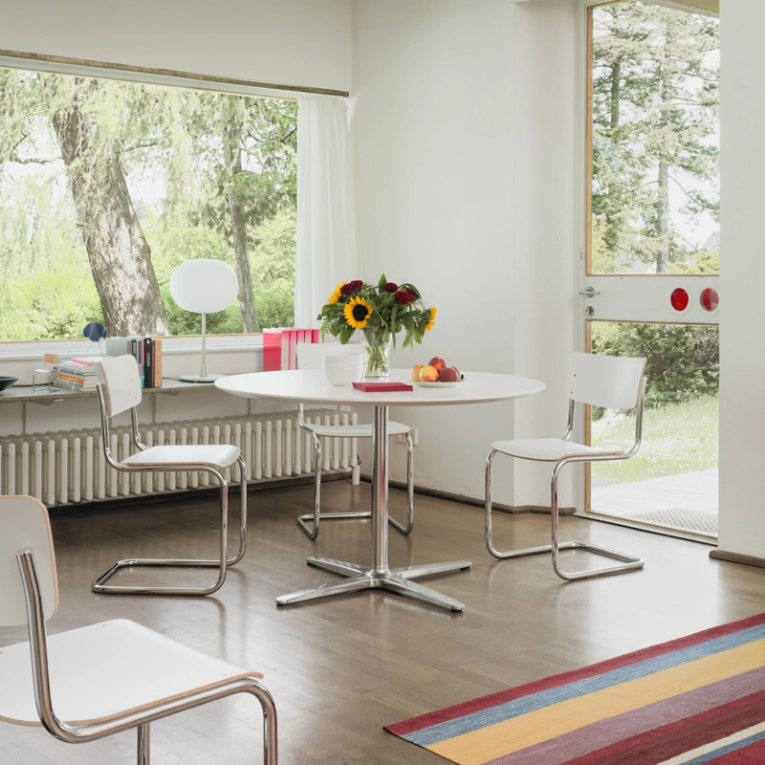 Chaise S 43 Blanc THONET