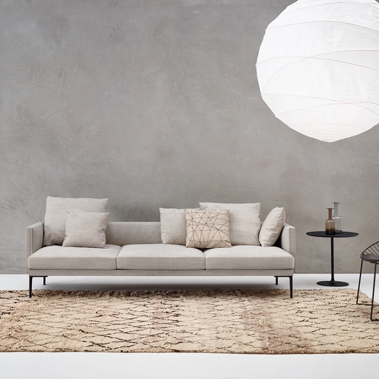 Canapé STEEVE 3 places Gris 123 ARPER