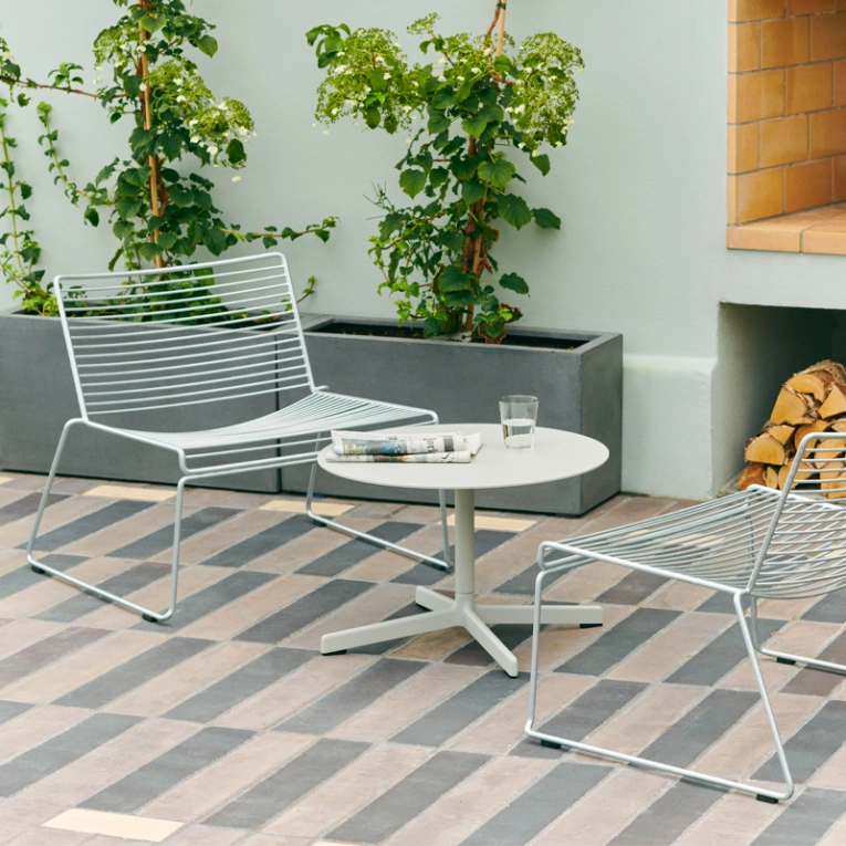 Fauteuil HEE LOUNGE Galvanisé HAY