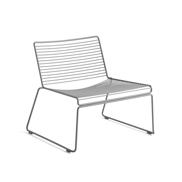 Fauteuil HEE LOUNGE Gris HAY
