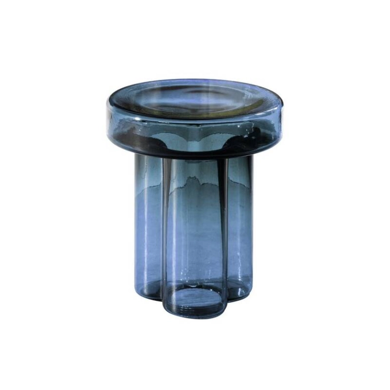 Table d'appoint guéridon SODA H 45 Bleu MINIFORMS