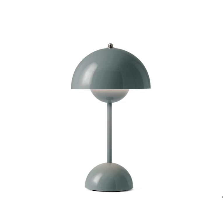 Lampe à poser FLOWERPOT VP9 sans fil Bleu Stone AND TRADITION