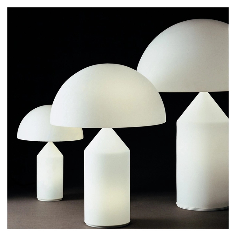 Lampe à poser ATOLLO 237 Blanc O LUCE