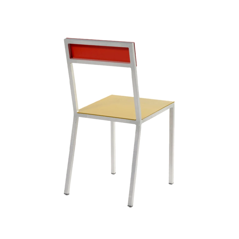 Chaise ALU Curry/ rouge VALERIE OBJECTS