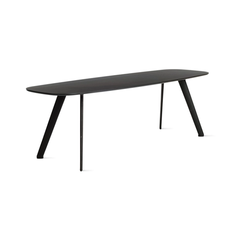 Table basse SOLAPA Fenix 38x118 Noir STUA