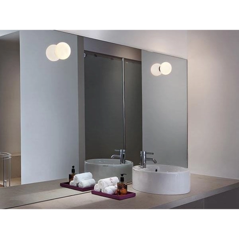 Applique GLO-BALL WALL MINI Miroir Blanc FLOS