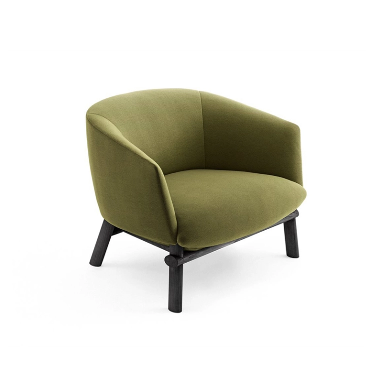 Fauteuil LIVRE Vert moss 7307 GALLOTTI & RADICE