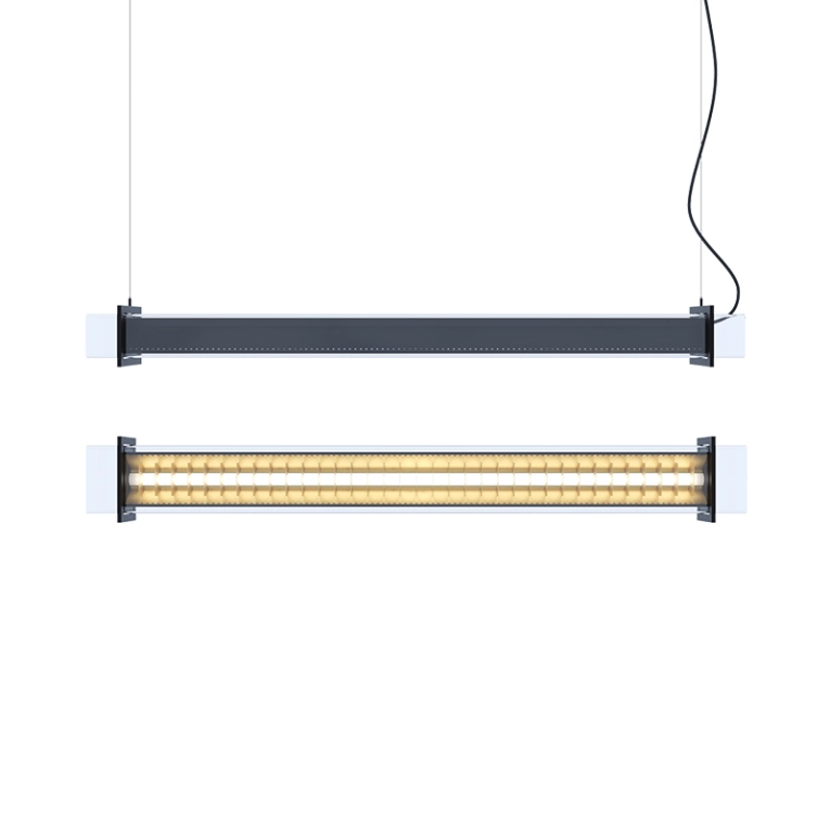 Suspension QUADRATUBE P2 Champagne SAMMODE STUDIO