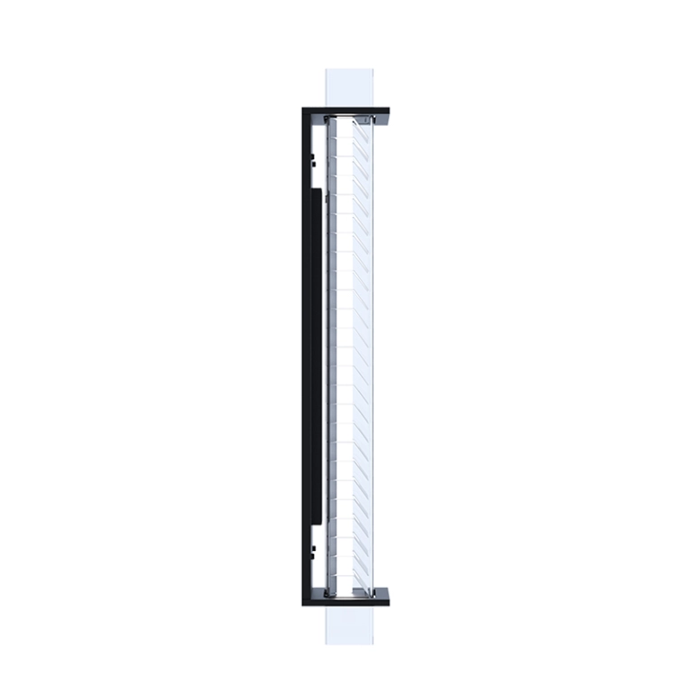 Applique QUADRATUBE W4 Argent SAMMODE STUDIO