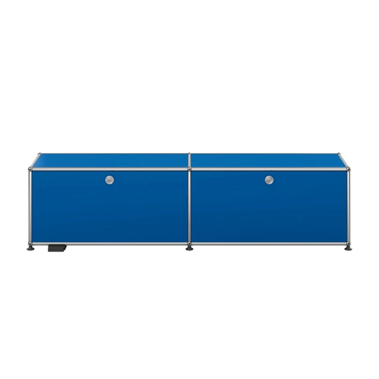 Meuble de rangement USM HALLER E M59 Bleu gentiane USM HALLER