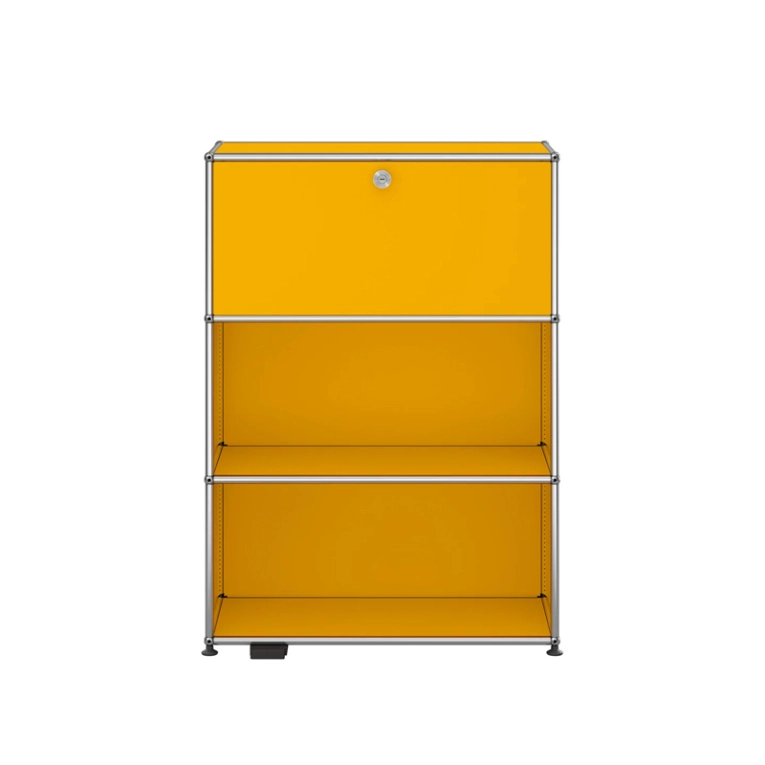 Meuble de rangement USM HALLER E M58 Jaune or USM HALLER