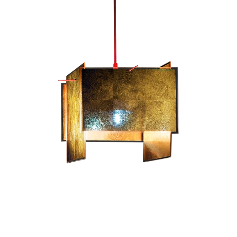 Suspension 24 KARAT BLAU Doré INGO MAURER